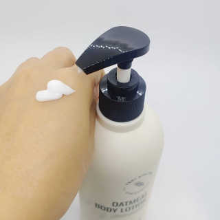 (주)에네스티 내추럴 촉촉  오트밀 바디로션 500ml — 5점을 준 리뷰어가 2019년 9월 올린 사용 사진