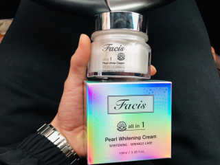 파시스 올인원 진주 화이트닝 크림 100ml — 2점을 준 리뷰어가 2019년 4월 올린 사용 사진