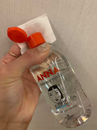 솔테라피 안나 트러블 토너 300ml — 3점을 준 리뷰어가 2019년 4월 올린 사용 사진