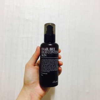 벤튼 스네일비 하이콘텐트 스킨 150ml — 3.5점을 준 리뷰어가 2017년 4월 올린 사용 사진