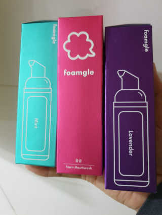 폼글 I foamgle [폼글] 거품가글 50ml 3종 - 민트, 라벤더, 라즈베리 — 5점을 준 리뷰어가 2019년 11월 올린 사용 사진