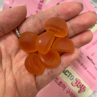 락토조이 구미젤리 복숭아맛 — 4.5점을 준 리뷰어가 2019년 10월 올린 사용 사진