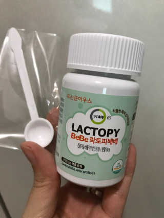 유산균하우스 [프로바이오닉]영유아를 위한  락토피베베 — 4점을 준 리뷰어가 2019년 5월 올린 사용 사진