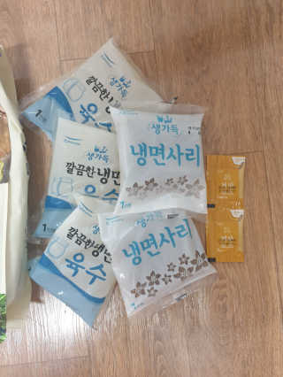 풀무원 여름별미 Best 냉면 세트 겨울동치미, 평양냉면 — 4점을 준 리뷰어가 2019년 6월 올린 사용 사진