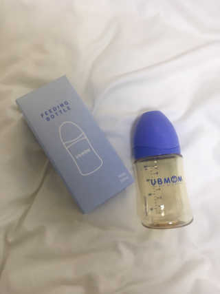 유비맘 PPSU 젖병 노꼭지_200ml_컬러 랜덤 발송 — 5점을 준 리뷰어가 2020년 1월 올린 사용 사진