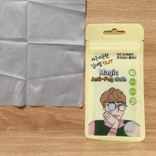 김서림방지 안경닦이 Magic Anti Fog Cloth 렌즈 김서림방지 클리너 — 4점을 준 리뷰어가 2019년 11월 올린 사용 사진