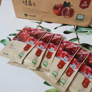 [하이헬스] 정말 진하고 맛있는 유기농 석류즙 30포 — 5점을 준 리뷰어가 2019년 11월 올린 사용 사진