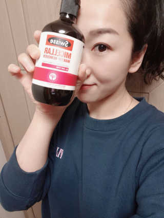 SWISSE 스위스 미셀라 메이크업 리무버 — 3점을 준 리뷰어가 2019년 12월 올린 사용 사진