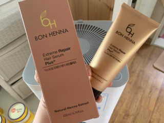 BH 본헤나 익스트림 리페어 헤어 세럼 200ml — 3.5점을 준 리뷰어가 2019년 5월 올린 사용 사진