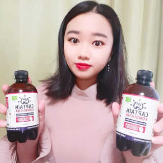 캡틴콤부차 캡틴 콤부차 라즈베리 2병 — 4.17점을 준 리뷰어가 2018년 11월 올린 사용 사진