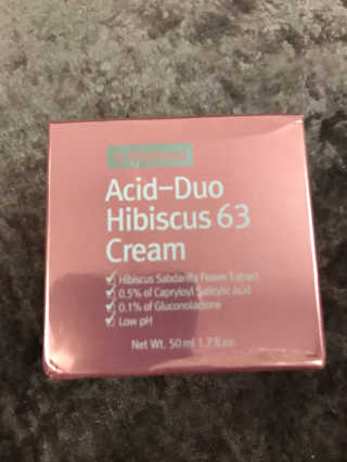 Wishtrend Acid-Duo 히비스커스 63 크림 — 5점을 준 리뷰어가 2019년 11월 올린 사용 사진