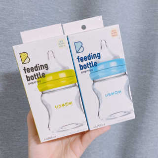 유비맘 신생아젖병 120ml 트리플팩_ 젖꼭지 포함 — 5점을 준 리뷰어가 2020년 2월 올린 사용 사진