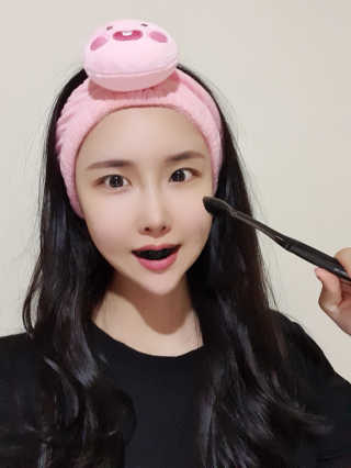 the naked object 디블랙팩치약 디블랙칫솔 세트 — 5점을 준 리뷰어가 2020년 3월 올린 사용 사진