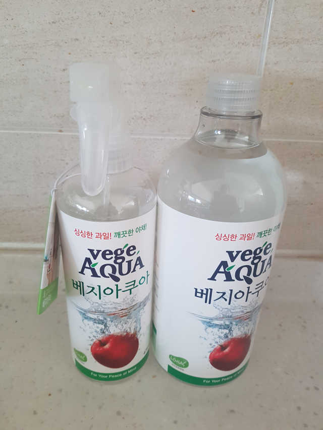 베지아쿠아 475ml + 리필 1000ml 1Set 리뷰 사진
