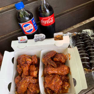 [치킨마루]-  빠사칸레드 + 콜라 500ml — 5점을 준 리뷰어가 2019년 5월 올린 사용 사진