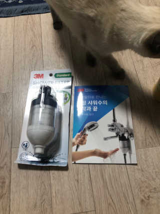 3M™ 스탠다드 샤워필터 — 5점을 준 리뷰어가 2019년 8월 올린 사용 사진