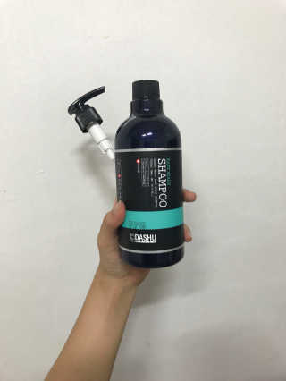 다슈코리아 다슈 데일리 패스트 한방 두피 샴푸 500ml — 4.33점을 준 리뷰어가 2017년 7월 올린 사용 사진