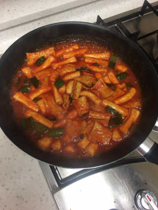 화곡미담 옛날 떡볶이 — 5점을 준 리뷰어가 2020년 3월 올린 사용 사진