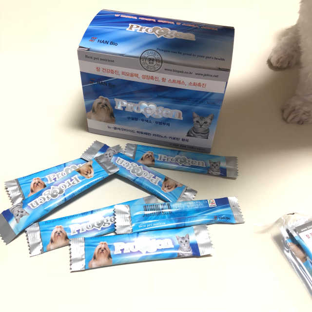 글로벌펫 프로이젠 종합영양제 분말 30p 리뷰 사진