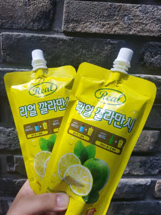 장수농가 리얼깔라만시 — 5점을 준 리뷰어가 2018년 6월 올린 사용 사진