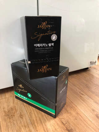 (주)쟈뎅 쟈뎅 시그니처 블랙, 헤이즐넛 230ml — 5점을 준 리뷰어가 2018년 7월 올린 사용 사진