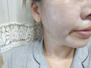 [후르디아] 블루베리 허니 오버나이트 마스크 달광팩 — 5점을 준 리뷰어가 2019년 9월 올린 사용 사진