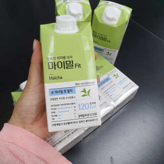 낫띵베럴 잘빠진 저지방 식사 마이밀Fit 말차 6팩 — 3점을 준 리뷰어가 2019년 7월 올린 사용 사진