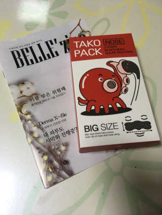 나이팅게일 TAKO PACK NOSE [문어코팩] — 4.5점을 준 리뷰어가 2017년 2월 올린 사용 사진
