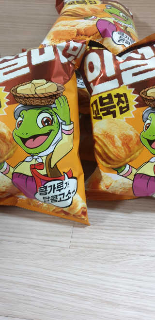 꼬북칩 달콩인절미맛 12봉지 — 5점을 준 리뷰어가 2019년 12월 올린 사용 사진