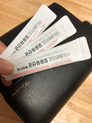 [이너블릭]이너바이오 모유유산균 루테리 RE — 5점을 준 리뷰어가 2019년 9월 올린 사용 사진