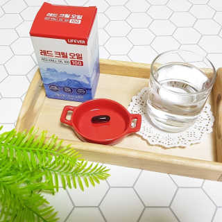 라이프에버 레드크릴오일 100 — 5점을 준 리뷰어가 2019년 3월 올린 사용 사진