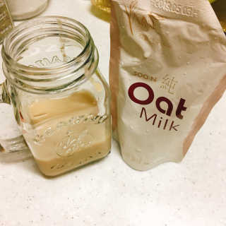 순오트밀크, soon oat milk — 4.5점을 준 리뷰어가 2018년 8월 올린 사용 사진