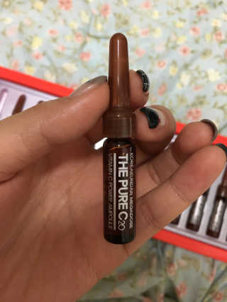 고려은단 메가도스 동안피부 필수품 ! 고함량 순수 비타민C 20% 앰플 — 2점을 준 리뷰어가 2016년 10월 올린 사용 사진