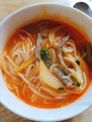 풀무원 마라덕후 모여라~ 사천식 마라쌀국수+마라볶음쌀국수 — 5점을 준 리뷰어가 2019년 10월 올린 사용 사진