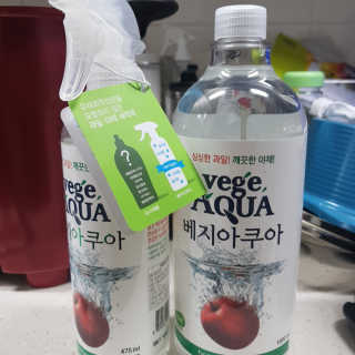 베지아쿠아 475ml + 리필 1000ml 1Set — 5점을 준 리뷰어가 2019년 11월 올린 사용 사진