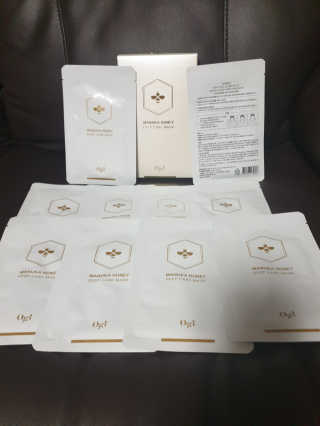 오지아이 마누카 허니 딥 케어 마스크 25ml X 10pcs — 5점을 준 리뷰어가 2020년 1월 올린 사용 사진