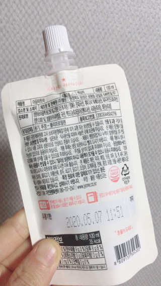자연원 복다방 2종 100ml 10포씩 — 5점을 준 리뷰어가 2018년 12월 올린 사용 사진