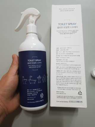 셀로몬 토일렛 스프레이 500ml — 5점을 준 리뷰어가 2018년 5월 올린 사용 사진