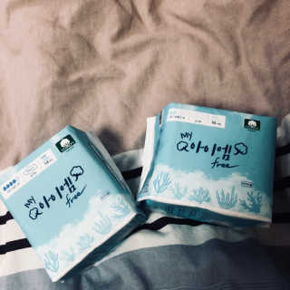 보타메디 마이아이엠 생리대 — 4점을 준 리뷰어가 2019년 2월 올린 사용 사진