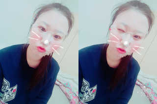 미미앙 마이퍼스트마스크 더 하이드레이팅 페이셜 — 5점을 준 리뷰어가 2017년 4월 올린 사용 사진