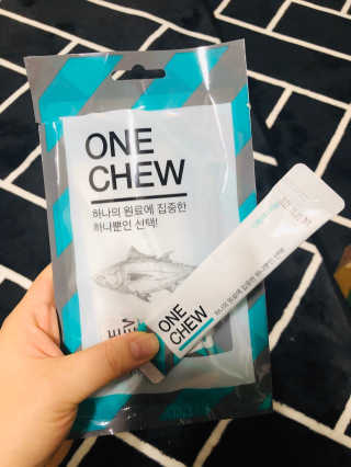 펫프렌즈 생고기가 한봉지 가득 원츄 50g — 3.5점을 준 리뷰어가 2020년 1월 올린 사용 사진