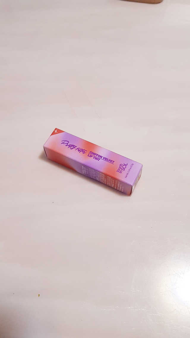 프리티필터 쉬폰 벨벳 립틴트 비비드팝 컬렉션 리뷰 사진