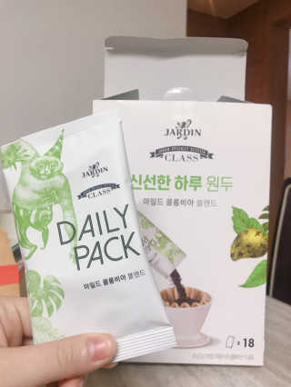 (주)쟈뎅 [쟈뎅] 클래스 신선한 하루 원두+여과지 SET — 3.5점을 준 리뷰어가 2019년 3월 올린 사용 사진