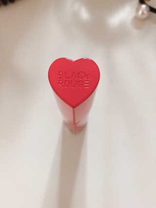 [블랙루즈] 컬러 락 하트 틴트 1+1 — 4점을 준 리뷰어가 2019년 8월 올린 사용 사진
