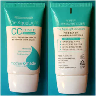 마더메이드 더 아쿠아라이트 CC크림 SPF50+ PA+++ — 5점을 준 리뷰어가 2019년 6월 올린 사용 사진