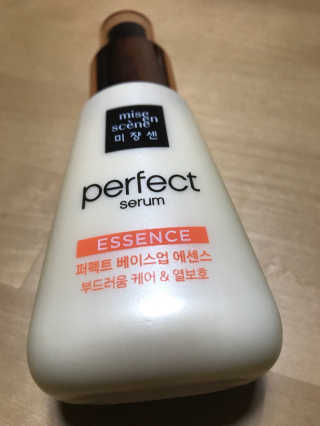미쟝센 퍼펙트 베이스업 에센스 — 5점을 준 리뷰어가 2017년 8월 올린 사용 사진