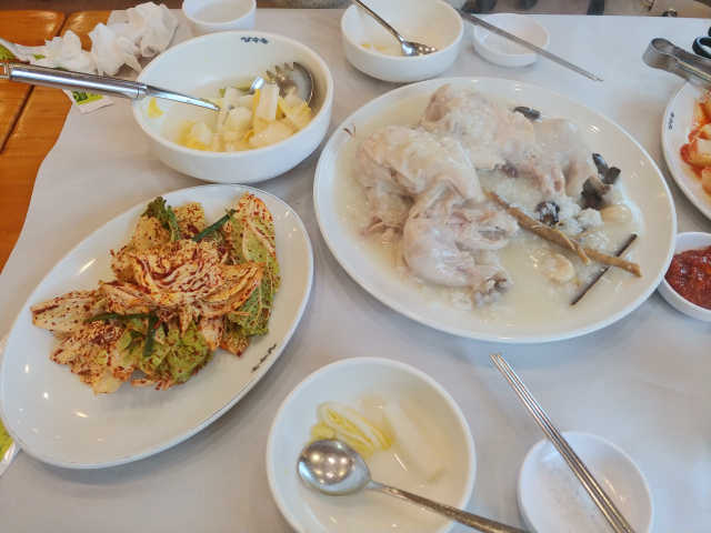 [장수촌 의왕청계점] 누룽지 닭백숙 2인 리뷰 사진