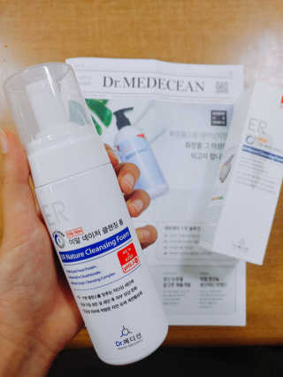 Dr.메디션 ER 네이처 클렌징폼- 오일리스킨용 — 5점을 준 리뷰어가 2018년 7월 올린 사용 사진