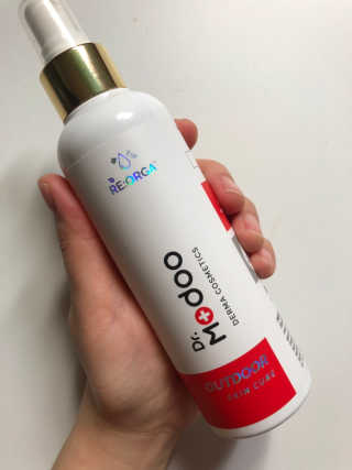 닥터모두 아웃도어  스킨 에너자이저 +선세럼 — 5점을 준 리뷰어가 2019년 2월 올린 사용 사진