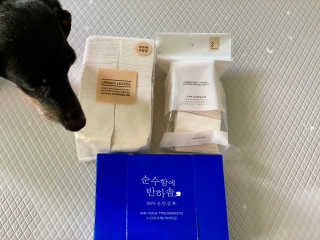 어반리브즈 프리미엄 화장솜 트라이얼 SET — 3점을 준 리뷰어가 2019년 8월 올린 사용 사진